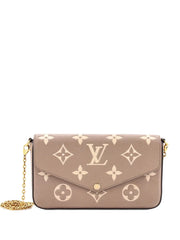 Felicie Pochette Bicolor Monogram Empreinte Giant crossbody bag
