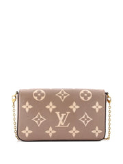 Felicie Pochette Bicolor Monogram Empreinte Giant crossbody bag