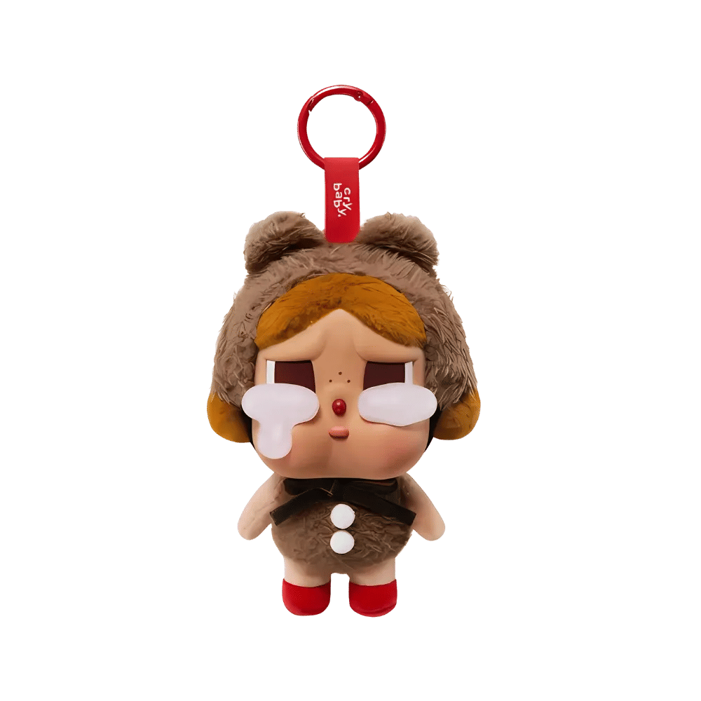 Pop Mart CryBaby Crying Again Series Love Makes Us Cry Vinyl Face Plush