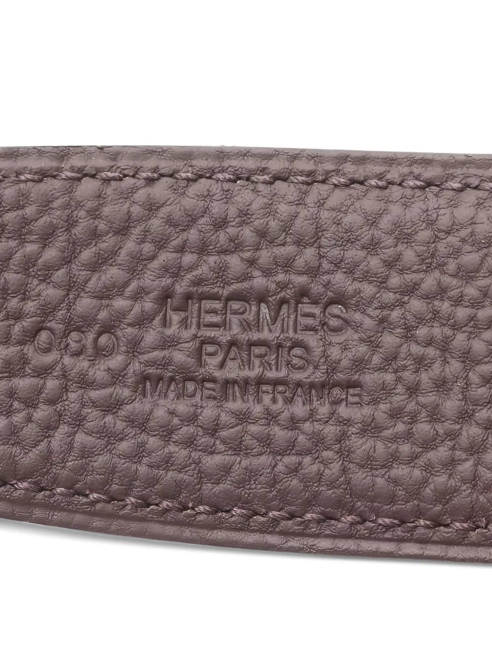 reversible leather belt