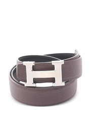 reversible leather belt
