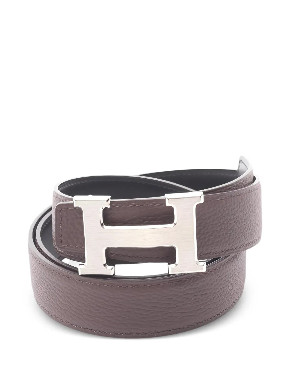 reversible leather belt