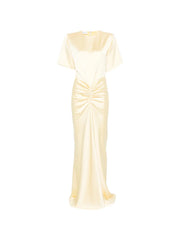 Iris draped maxi dress