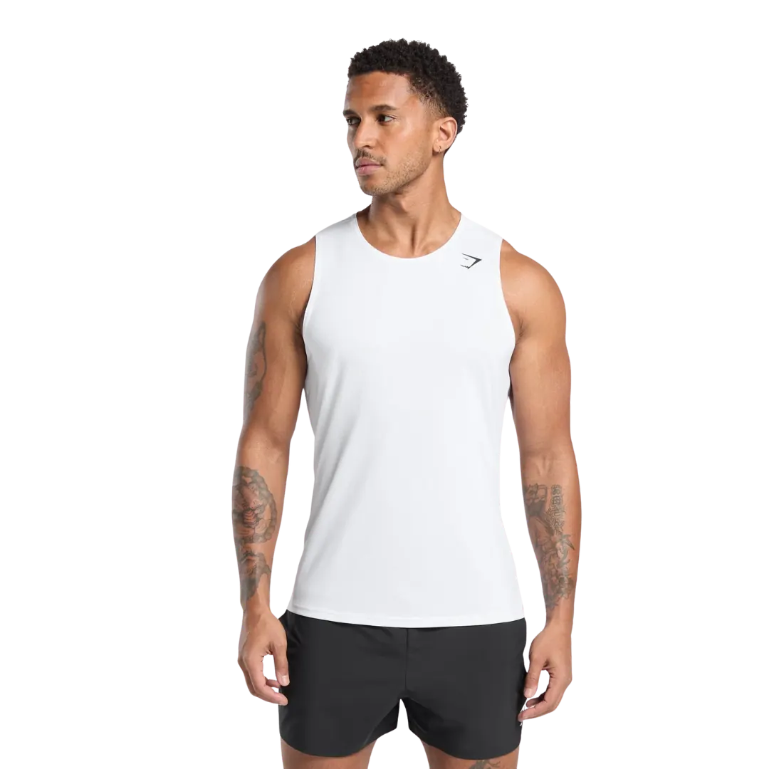 Gymshark Arrival Tank White