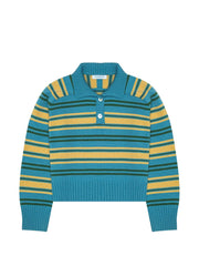 striped polo