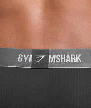Gymshark Sports Tech Boxer 3PK "Black"