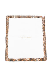 leopard-print baby blanket