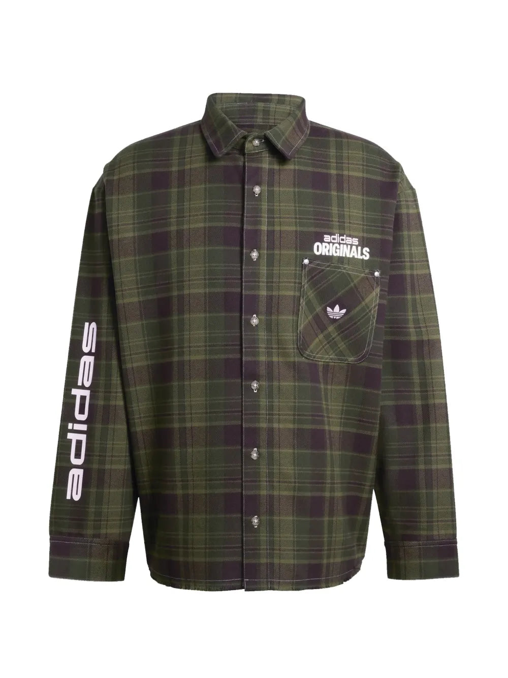 button up check shirt