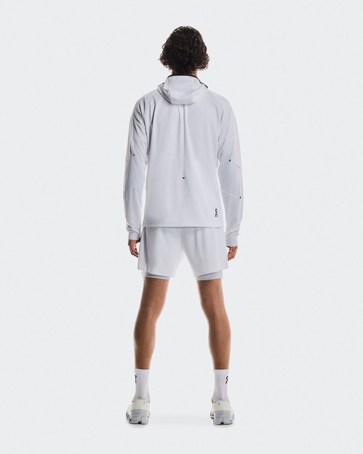 On 5" Performance 2/1 Shorts White Glacier