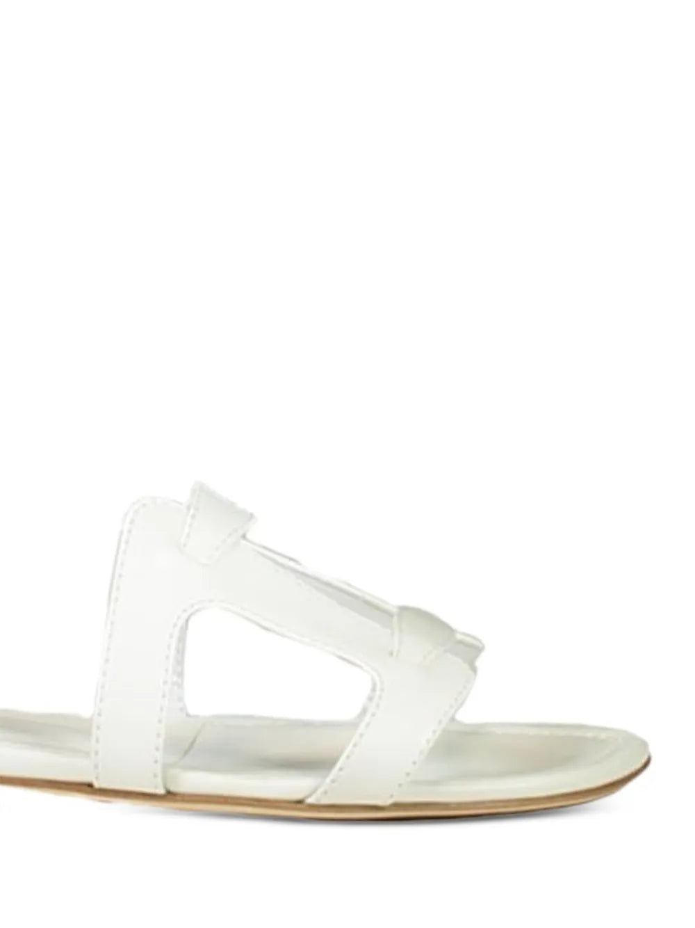 cut-out flat sandals