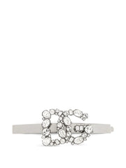 logo-embellished hair clip