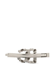 logo-embellished hair clip