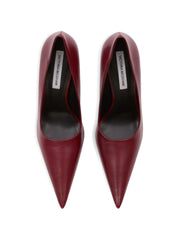 stiletto leather pumps