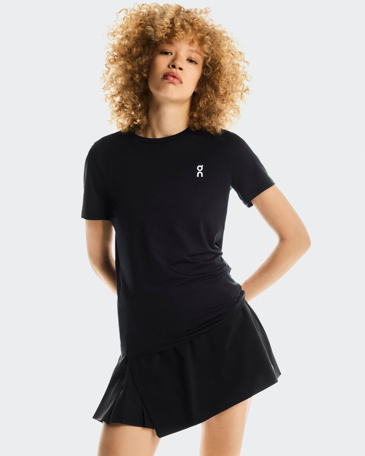 On Court Skirt Side Pleat Black (Women'S) (Women's)