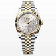 Rolex | Datejust | 126333 | Yellow gold | 41 mm | Gold/Steel | Silver | Automatic