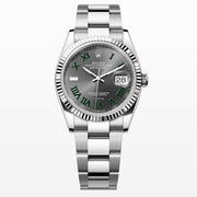 Rolex | Datejust | 126234 | Gold/Steel | 36 mm | Steel | Grey | Automatic