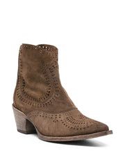 leather cowboy boots