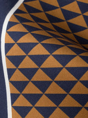 Printed silk twill scarf