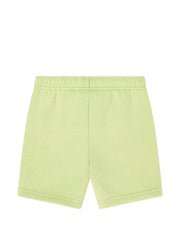 embroidered-logo shorts