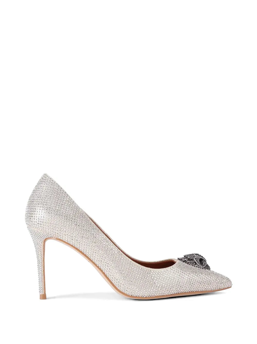 studded jewel pumps