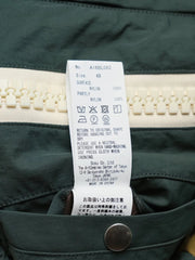 zip-up hooded jacket