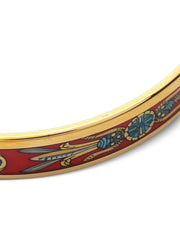 2010s enamel bangle bracelet