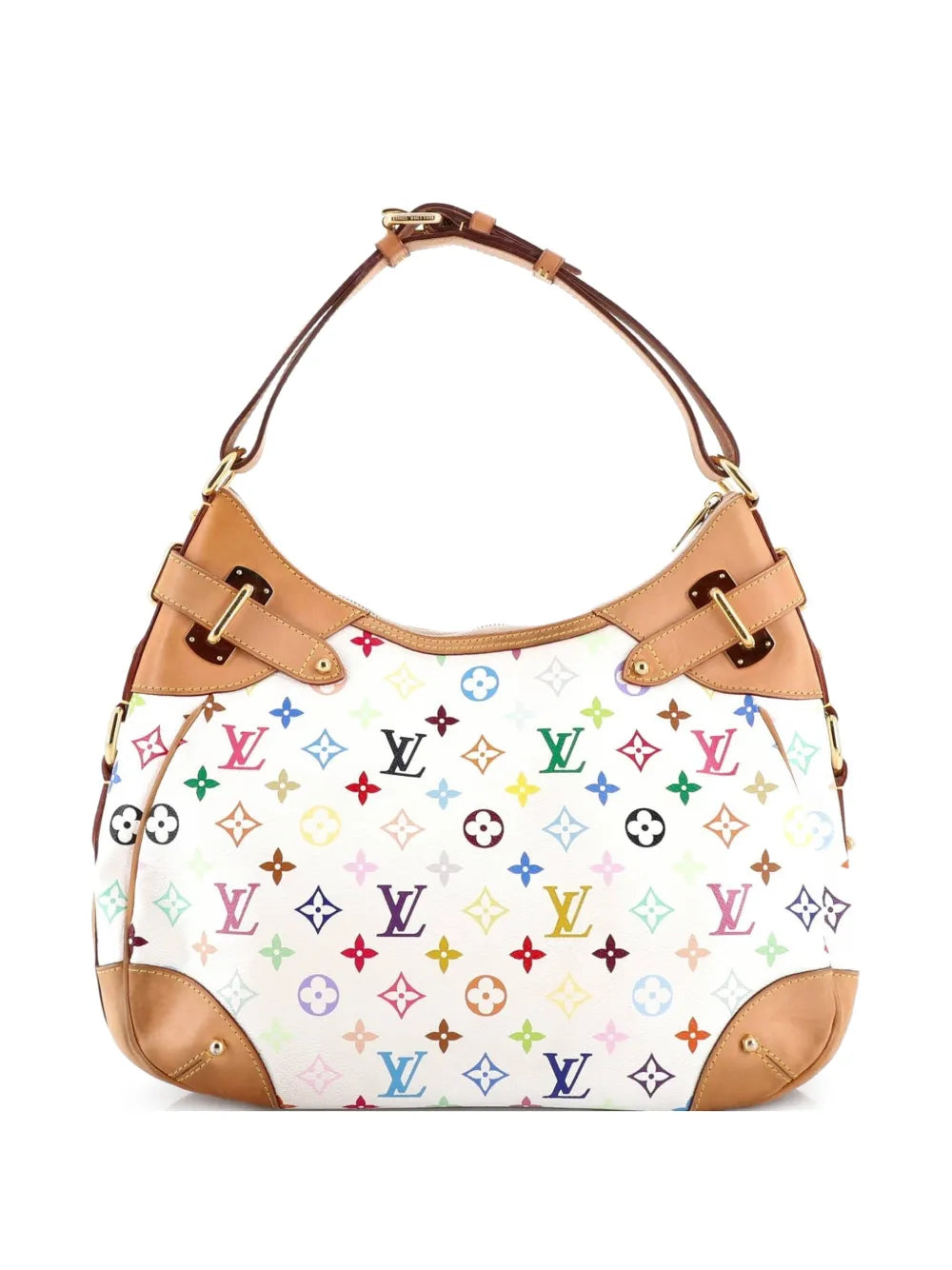 Greta Handbag Monogram Multicolor hobo bag