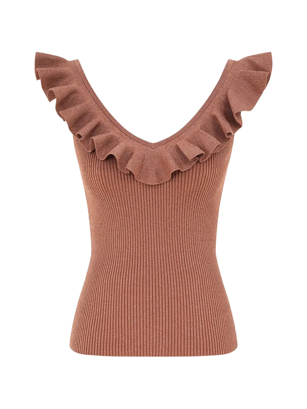 Wanderlust V-neck top