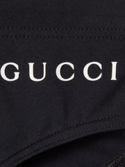 logo-print swim briefs