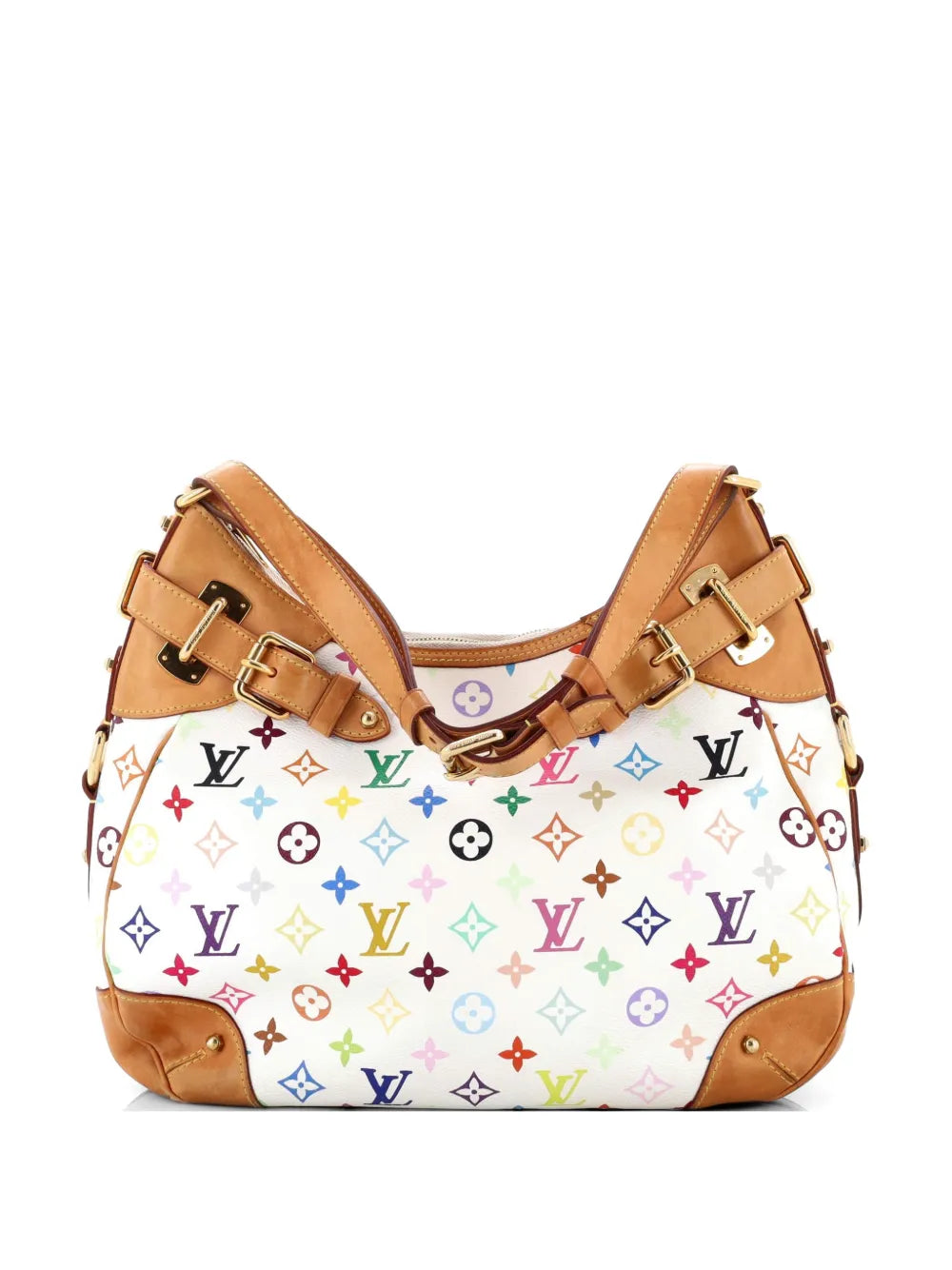 Greta Handbag Monogram Multicolor hobo bag