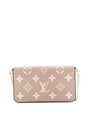 Felicie Pochette Bicolor Monogram Empreinte Giant crossbody bag