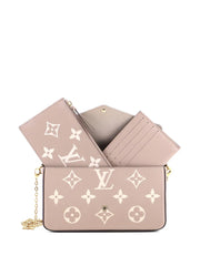 Felicie Pochette Bicolor Monogram Empreinte Giant crossbody bag