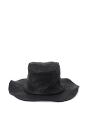 leather hat