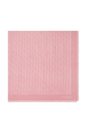 monogram scarf