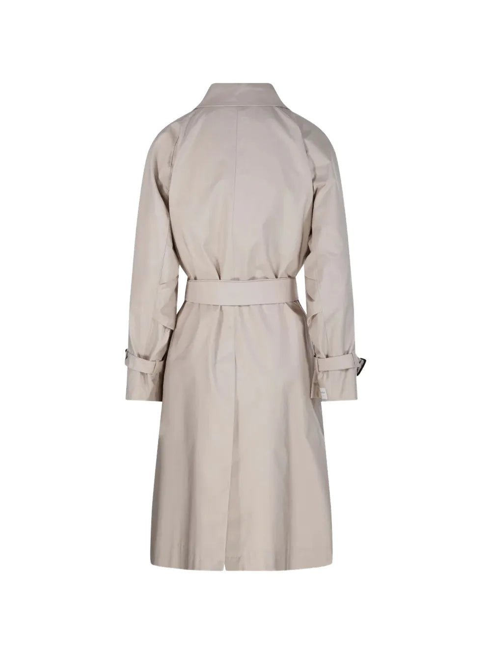 belted double-breasted coat