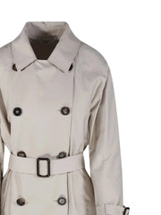 belted double-breasted coat