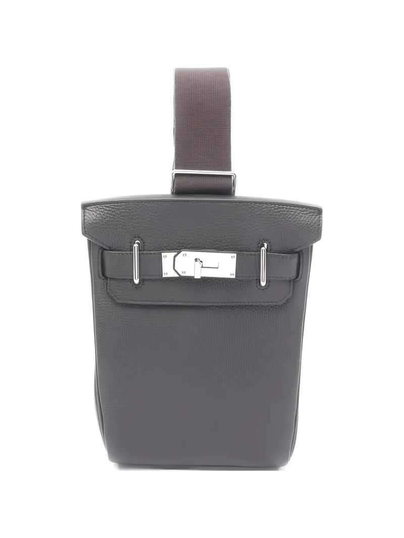 2023 PM Kelly Akkad leather backpack