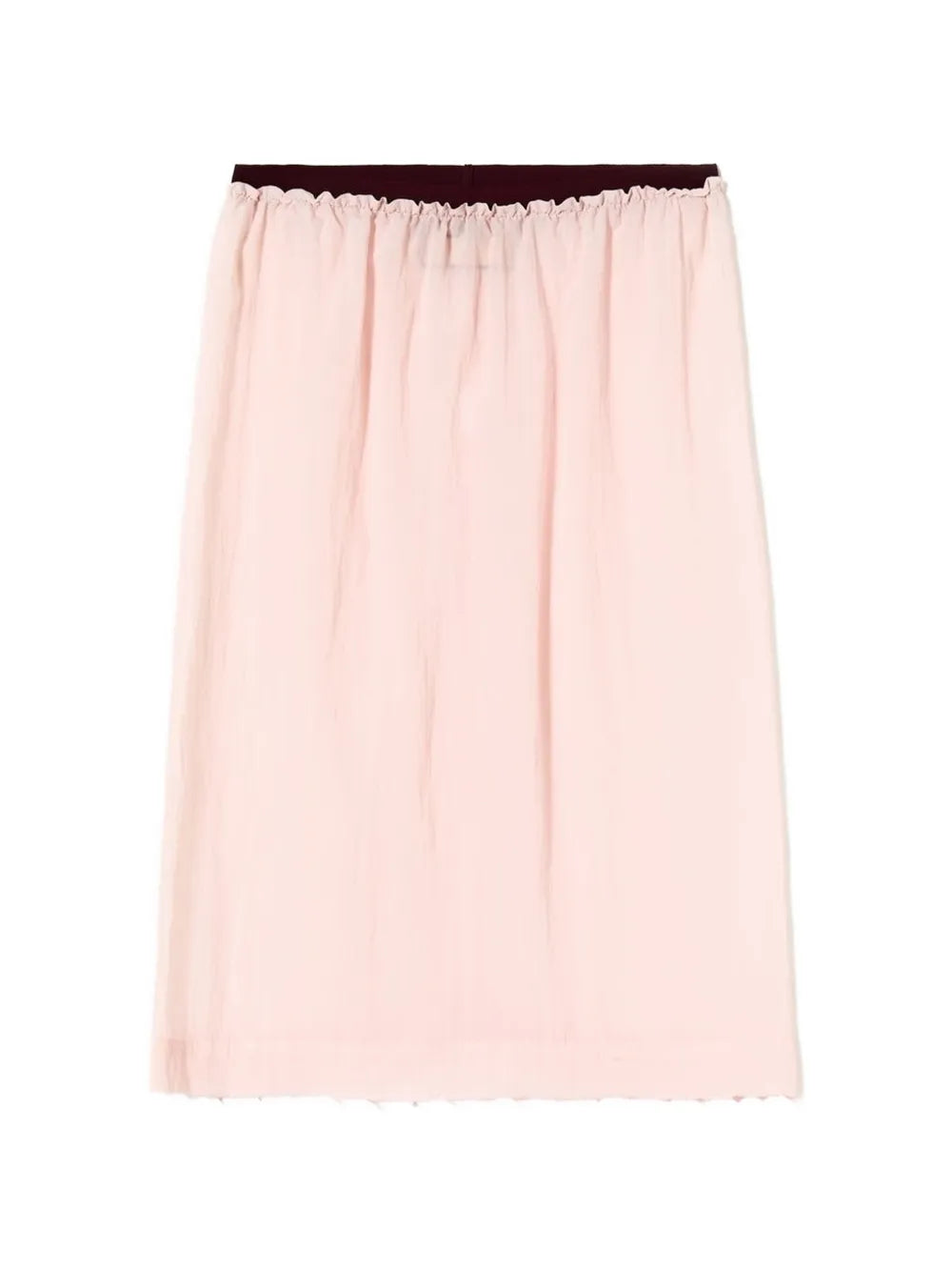scalloped skirt