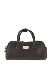 logo-plaque tote bag