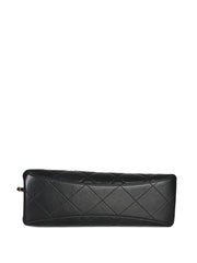 2021-2025 small CC Pearls Bar Handle Shopping quilted bag