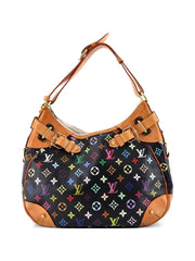 Greta Handbag Monogram Multicolor hobo bag