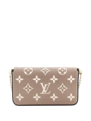 Felicie Pochette Bicolor Monogram Empreinte Giant crossbody bag