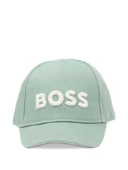 logo-embroidered cap