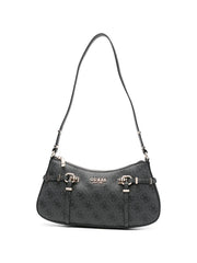 monogram-pattern shoulder bag