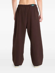Equipment logo-patch track pants