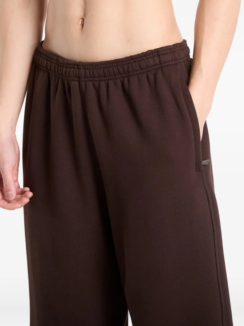 Equipment logo-patch track pants