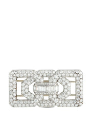 diamond embellished brooch
