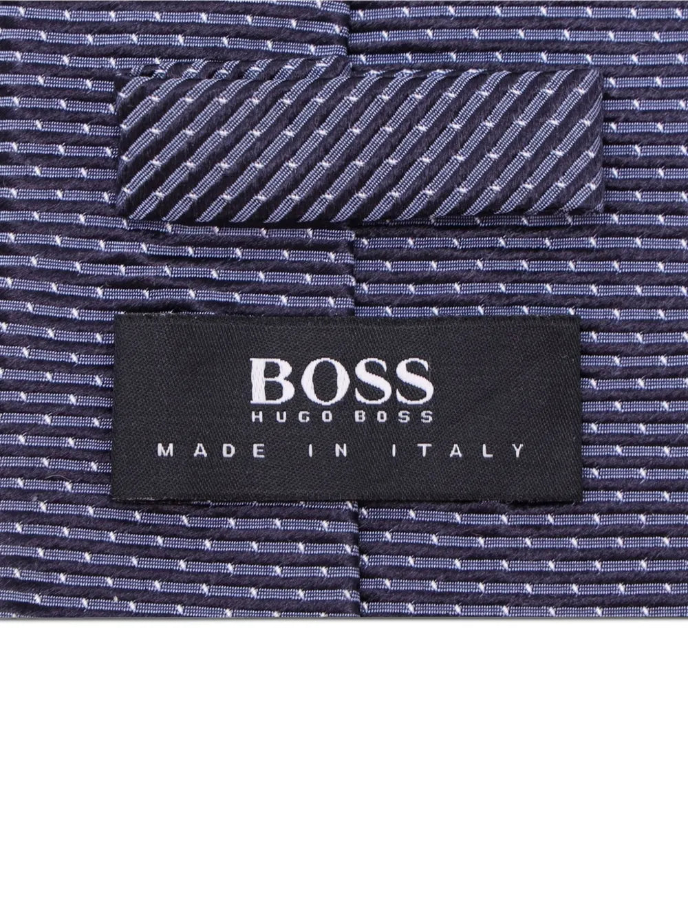 striped silk tie