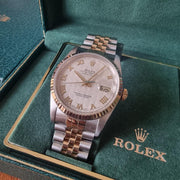 Rolex | Datejust | 16233 | Gold/Steel | 36 mm | Gold/Steel | White | Automatic