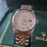 Rolex | Datejust | 16233 | Gold/Steel | 36 mm | Gold/Steel | White | Automatic